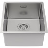 Мойка для кухни Paulmark Lassan Uni LA38-BS 38 брашированная сталь