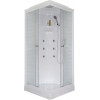 Royal Bath Душевая кабина HP RB 90HP2-M 90x90 с г/м стекло матовое профиль белый