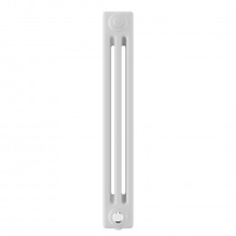 Трубчатый дизайн-радиатор Royal Thermo Insignia VC3050 10 секций, белый, нижнее подключение
