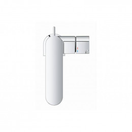 Смеситель для раковины GROHE Plus 23871003 со сливным гарнитуром, поворотный излив, M-Size