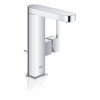 Смеситель для раковины GROHE Plus 23871003 со сливным гарнитуром, поворотный излив, M-Size