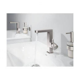 Смеситель для раковины GROHE Plus 23871003 со сливным гарнитуром, поворотный излив, M-Size