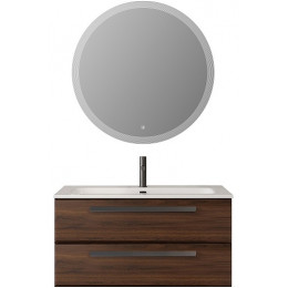BelBagno Мебель для ванной Eco Cer-N 100 CZR-8095-100 орех шоколад софт ручки чёрные