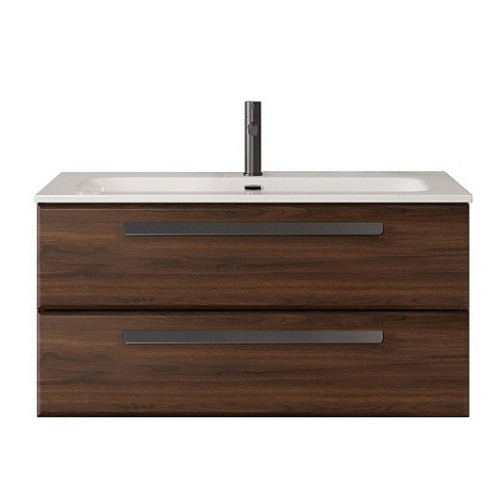 BelBagno Мебель для ванной Eco Cer-N 100 CZR-8095-100 орех шоколад софт ручки чёрные