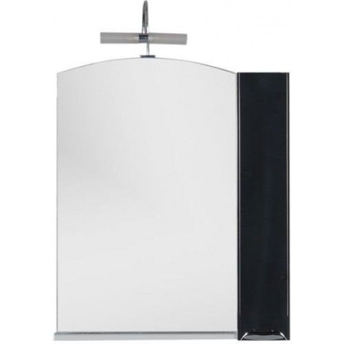 Зеркало-шкаф Aquanet Асти 75 00180078 черный