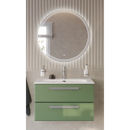 BelBagno Мебель для ванной Eco Cer-N 80 CZR-8073-80 фисташковый софт ручки серые