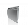 Радиатор биметаллический Royal Thermo BiLiner 350 Satin Silver 10 секций, боковое подключение