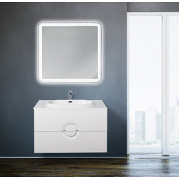 BelBagno Тумба с раковиной ONDA 800 Bianco Lucido