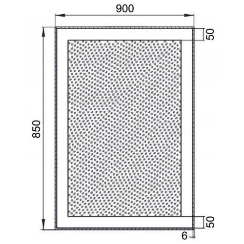 Зеркало Aquanet Алассио 9085 LED