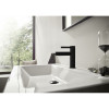 Смеситель для раковины Hansgrohe Finoris 76020670 с донным клапаном черный матовый