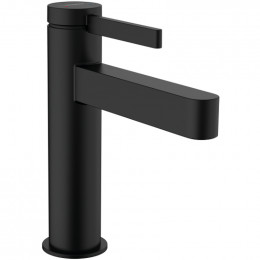 Смеситель для раковины Hansgrohe Finoris 76020670 с донным клапаном черный матовый