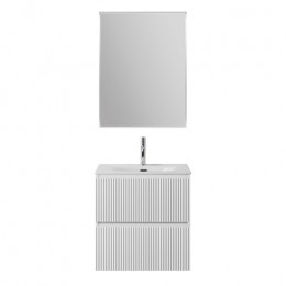 BelBagno Тумба с раковиной Uno mini 70 подвесная Bianco Opaco с раковиной BB-8099-3-70