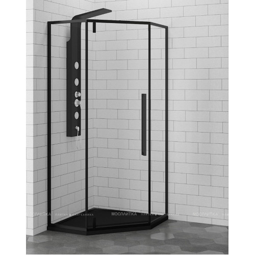 Душевой уголок RGW SV-81-B 32328199-14 90x90 см трапеция черный