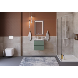 BelBagno Тумба с раковиной Kraft 39-50 подвесная Еловый матовый с раковиной BB500/390ETL