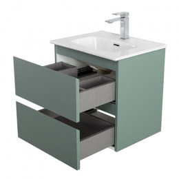 BelBagno Тумба с раковиной Kraft 39-50 подвесная Еловый матовый с раковиной BB500/390ETL