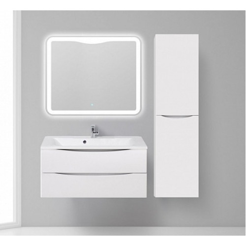 BelBagno Пенал для ванной FLY-MARINO-1500 Bianco Lucido R
