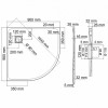 WasserKRAFT Душевой поддон Leine 35T01