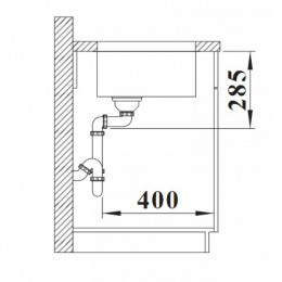 Мойка кухонная Blanco Solis 450-U 526120 хром