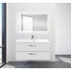 BelBagno Тумба с раковиной AURORA 1000 Bianco Opaco, ручки хром