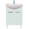 Misty Тумба с раковиной Джулия 65 белая White