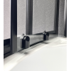 Royal Bath Душевой уголок RB 90BK-T-BL 90х90х200