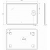 BelBagno Мебель для ванной Etna 120 подвесная голубая матовая