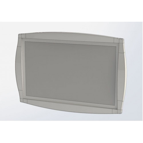 Зеркало Aquanet Виктория 120 00183927 черный / золото
