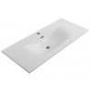 BelBagno Тумба с раковиной Uno mini 90 подвесная Bianco Opaco с раковиной BB-8099-3-90