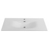 BelBagno Тумба с раковиной Uno mini 90 подвесная Bianco Opaco с раковиной BB-8099-3-90