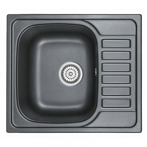 Кухонная мойка Granula 5801sv шварц