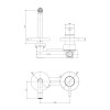 Смеситель для раковины Paffoni Light LIG104ST70 293226 сталь