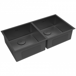 Мойка для кухни Lemark Proran 9932140 90x44 черный матовый