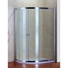 Cezares Душевой уголок PRATICO-RH-2-120/80-P-Cr