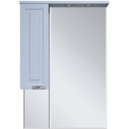 Misty Зеркальный шкаф Терра 70 L серый