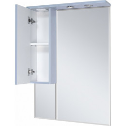 Misty Зеркальный шкаф Терра 70 L серый