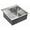 Мойка для кухни Paulmark Kroner PM215151-BS 51х51 сталь