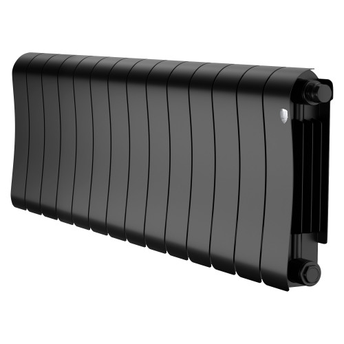 Радиатор биметаллический Royal Thermo Infinity 300 Noir Sable VR80 14 секций, нижнее подключение