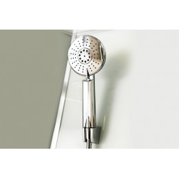 Royal Bath Душевая кабина FATO RB 90HK-M-CH 90x90 стекло рифленое профиль хром