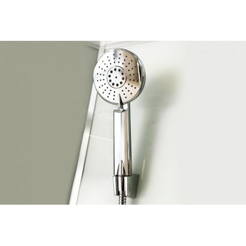 Royal Bath Душевая кабина FATO RB 90HK-M-CH 90x90 стекло рифленое профиль хром