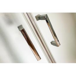 Royal Bath Душевая кабина FATO RB 90HK-M-CH 90x90 стекло рифленое профиль хром