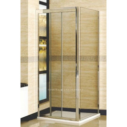 Душевой уголок RGW Classic CL-40 (760-810)х1000 профиль хром, стекло чистое