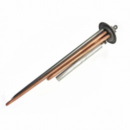 Комплект ТЭН 2кВт (2000Вт) RF для водонагревателя Thermex, Garanterm, Electrolux EWH, Timberk клеммы под винт + анод, 20854К
