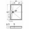 Kolpa San  Поддон для душа Kolpa San Duro 140х90