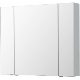 Зеркальный шкаф Aquanet Алвита New 100 Серый