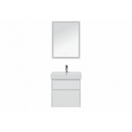 Aquanet Тумба с раковиной Nova Lite 60 2 ящика, белая