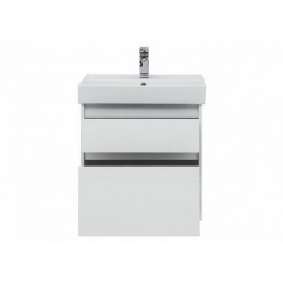 Aquanet Тумба с раковиной Nova Lite 60 2 ящика, белая