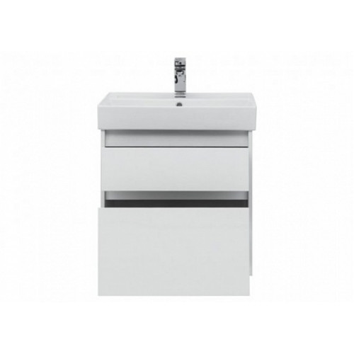 Aquanet Тумба с раковиной Nova Lite 60 2 ящика, белая