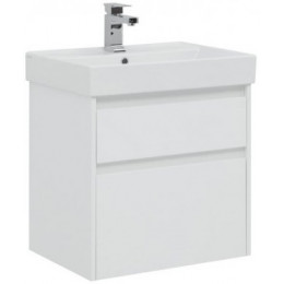 Aquanet Тумба с раковиной Nova Lite 60 2 ящика, белая