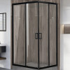 Royal Bath Душевой уголок RB 1120HPD-T-BL 120х100х185
