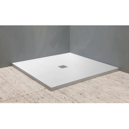 Kolpa San  Поддон для душа Hora tile stone 90x90 White